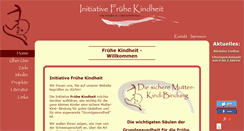 Desktop Screenshot of fruehe-kindheit.net