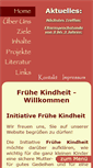 Mobile Screenshot of fruehe-kindheit.net
